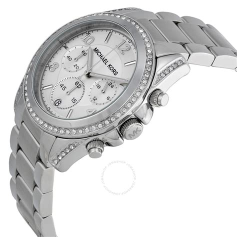 michael kors mk5165 prijzen|Michael Kors Chronograph White Crystal Ladies Watch MK5165.